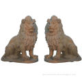 Hot Sale Stone Animal Sculpture Marble Lion Statue